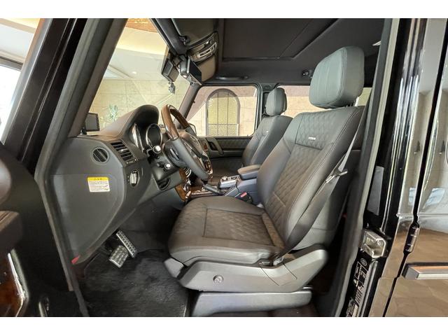 Ｇクラス Ｇ５５０　Ｇ６３仕様（グリル・Ｆバンパー・ＡＷ）ＡＭＧダイヤモンドステッチレザーシート　スライディングルーフ　シートヒーター　ディストロニックプラス　バックカメラ　Ｇ６３エンブレム　前後ドラレコ（27枚目）