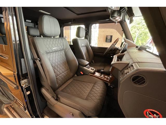 Ｇクラス Ｇ５５０　Ｇ６３仕様（グリル・Ｆバンパー・ＡＷ）ＡＭＧダイヤモンドステッチレザーシート　スライディングルーフ　シートヒーター　ディストロニックプラス　バックカメラ　Ｇ６３エンブレム　前後ドラレコ（29枚目）