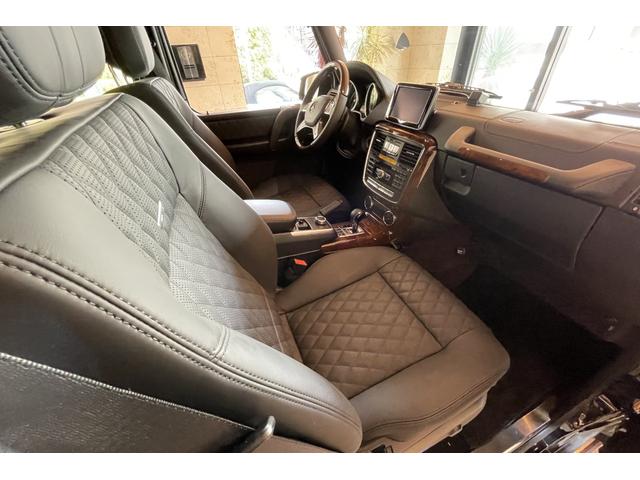 Ｇクラス Ｇ５５０　Ｇ６３仕様（グリル・Ｆバンパー・ＡＷ）ＡＭＧダイヤモンドステッチレザーシート　スライディングルーフ　シートヒーター　ディストロニックプラス　バックカメラ　Ｇ６３エンブレム　前後ドラレコ（31枚目）