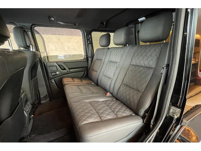 Ｇクラス Ｇ５５０　Ｇ６３仕様（グリル・Ｆバンパー・ＡＷ）ＡＭＧダイヤモンドステッチレザーシート　スライディングルーフ　シートヒーター　ディストロニックプラス　バックカメラ　Ｇ６３エンブレム　前後ドラレコ（32枚目）