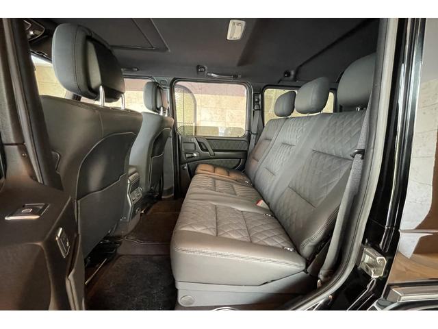 Ｇクラス Ｇ５５０　Ｇ６３仕様（グリル・Ｆバンパー・ＡＷ）ＡＭＧダイヤモンドステッチレザーシート　スライディングルーフ　シートヒーター　ディストロニックプラス　バックカメラ　Ｇ６３エンブレム　前後ドラレコ（33枚目）