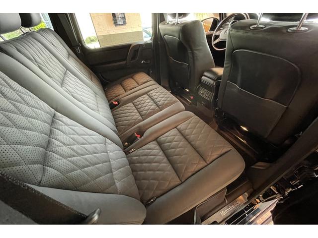 Ｇクラス Ｇ５５０　Ｇ６３仕様（グリル・Ｆバンパー・ＡＷ）ＡＭＧダイヤモンドステッチレザーシート　スライディングルーフ　シートヒーター　ディストロニックプラス　バックカメラ　Ｇ６３エンブレム　前後ドラレコ（37枚目）