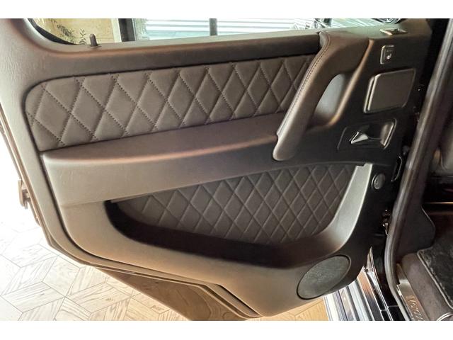 Ｇクラス Ｇ５５０　Ｇ６３仕様（グリル・Ｆバンパー・ＡＷ）ＡＭＧダイヤモンドステッチレザーシート　スライディングルーフ　シートヒーター　ディストロニックプラス　バックカメラ　Ｇ６３エンブレム　前後ドラレコ（52枚目）