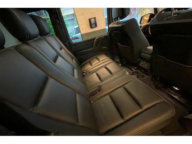 Ｇクラス Ｇ５５０　ＢＲＡＢＵＳマフラー　ｄｅｓｉｇｎｏインテリア　スライディングルーフ　ｈａｒｍａｎ／ｋａｒｄｏｎ　シートヒーター　１９インチＡＷ　ブラックペイント（グリル／ランニングボード／タイヤカバー）（38枚目）