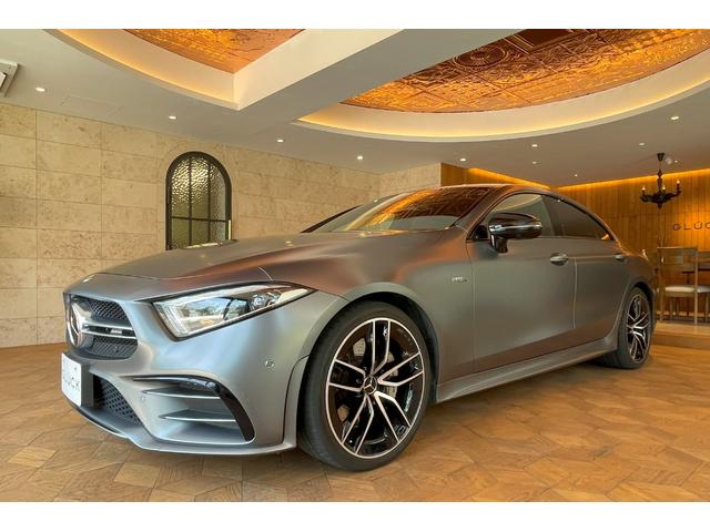 ＣＬＳクラス ＣＬＳ５３　４マチック＋　受注生産色　ガラスＳＲ　トランクスポイラー　ＡＭＧスポーツステアリング　ツインルーバーグリル　２０インチＡＭＧアルミ　デュアルツインエグゾーストパイプ　ＡＭＧスタイリングＰＫＧ　レーダーセーフティ（2枚目）