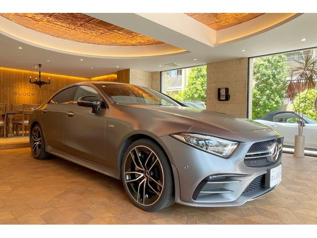 ＣＬＳクラス ＣＬＳ５３　４マチック＋　受注生産色　ガラスＳＲ　トランクスポイラー　ＡＭＧスポーツステアリング　ツインルーバーグリル　２０インチＡＭＧアルミ　デュアルツインエグゾーストパイプ　ＡＭＧスタイリングＰＫＧ　レーダーセーフティ（3枚目）