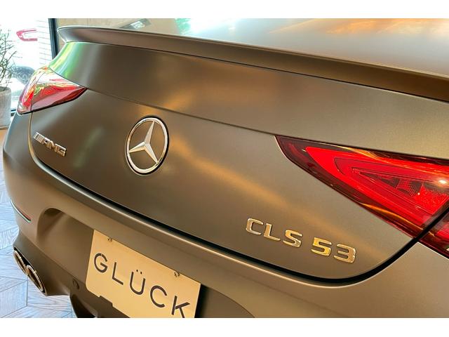 ＣＬＳクラス ＣＬＳ５３　４マチック＋　受注生産色　ガラスＳＲ　トランクスポイラー　ＡＭＧスポーツステアリング　ツインルーバーグリル　２０インチＡＭＧアルミ　デュアルツインエグゾーストパイプ　ＡＭＧスタイリングＰＫＧ　レーダーセーフティ（22枚目）