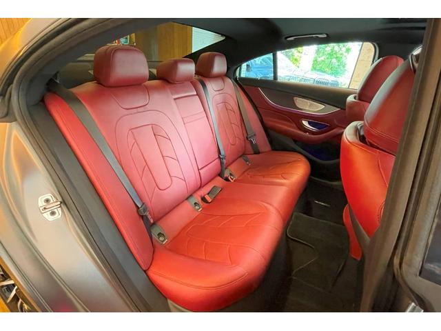 ＣＬＳクラス ＣＬＳ５３　４マチック＋　受注生産色　ガラスＳＲ　トランクスポイラー　ＡＭＧスポーツステアリング　ツインルーバーグリル　２０インチＡＭＧアルミ　デュアルツインエグゾーストパイプ　ＡＭＧスタイリングＰＫＧ　レーダーセーフティ（35枚目）