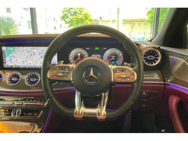 ＣＬＳクラス ＣＬＳ５３　４マチック＋　受注生産色　ガラスＳＲ　トランクスポイラー　ＡＭＧスポーツステアリング　ツインルーバーグリル　２０インチＡＭＧアルミ　デュアルツインエグゾーストパイプ　ＡＭＧスタイリングＰＫＧ　レーダーセーフティ（43枚目）