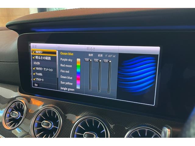 ＣＬＳクラス ＣＬＳ５３　４マチック＋　受注生産色　ガラスＳＲ　トランクスポイラー　ＡＭＧスポーツステアリング　ツインルーバーグリル　２０インチＡＭＧアルミ　デュアルツインエグゾーストパイプ　ＡＭＧスタイリングＰＫＧ　レーダーセーフティ（49枚目）