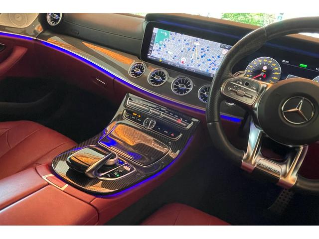 ＣＬＳクラス ＣＬＳ５３　４マチック＋　受注生産色　ガラスＳＲ　トランクスポイラー　ＡＭＧスポーツステアリング　ツインルーバーグリル　２０インチＡＭＧアルミ　デュアルツインエグゾーストパイプ　ＡＭＧスタイリングＰＫＧ　レーダーセーフティ（55枚目）