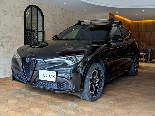 ステルヴィオ 2.0ターボ Q4ヴェローチェ ガソリン車 ブラックレザー TVナビ バックカメラ ACC LKA BSA harman/kardonスピーカー パワートランクリッド 20インチAW ステアリングヒーター パドルシフト 純正キャリア(63枚目)