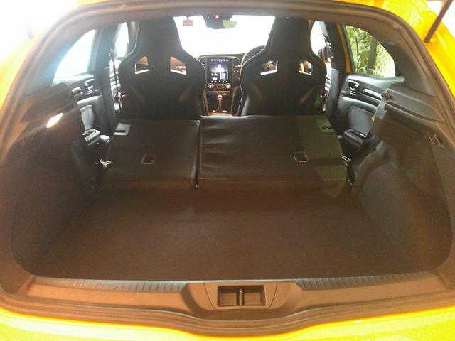 メガーヌ R.S.ウルティム シリアルナンバー FF RECARO製バケットシート EDC ACC BOSEサウンド AppleCarplay Rカメラ MEGANE R・S ULTIMEロゴ入 19インチAW(28枚目)