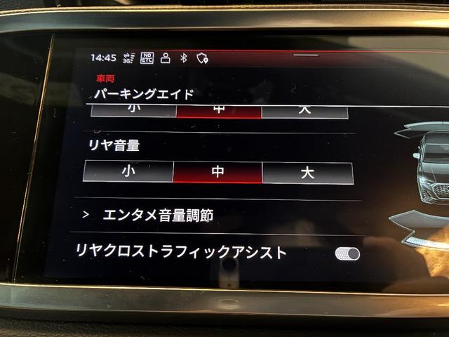 Ｑ３スポーツバック ３５ＴＦＳＩ　Ｓライン　パーシャルレザー　電動テールゲート　ＴＶチューナー　マルチカラーアンビエントライト　ＡＣＣ　レーンアシスト　カープレイ　ＬＥＤヘッドライト　パワーシート禁煙車　１オーナー　（クロノスグレーメタリック）（48枚目）