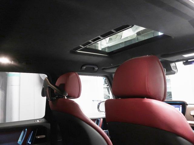 Ｇクラス Ｇ４００ｄ　ＡＭＧライン　純正ＡＭＧ２１ＡＷ　グレーラッピング　ナイトＰ仕様　ガラスＳＲ　マニュファクチァＰベンガルレッドレザーヒーターベンチレターＤシート　リラクゼーション　ＡＤＳ　Ｂｕｒｍｅｓｔｅｒサウンド　ＧＰＳレーダー（46枚目）
