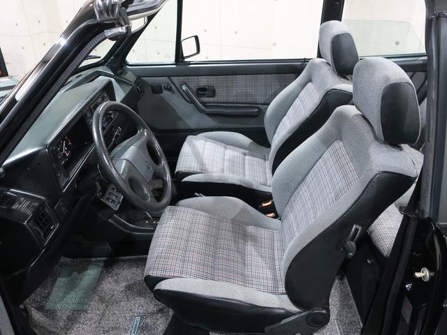 ゴルフカブリオ ベースグレード　正規Ｄ車　フルオリジナルモデル　純正ＢＢＳ社製１５ＡＷ　新車保証書　取説　メンテナンスレコード　予備キー付属　ストライプダイアゴナルスポーツシート　電動開閉オープントップ　ＥＴＣ　ドライブレコーダー（32枚目）