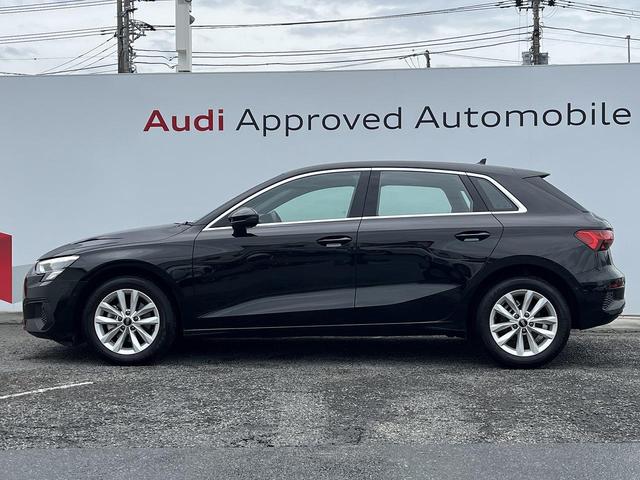 Ａ３ スポーツバック３０ＴＦＳＩ　コンビニエンス＆アシスタンスＰＫＧ　ナビケーションＰＫＧ　スマホ連携　ＡＣＣ　レーンアシスト　パークアシスト　サイドアシスト　バーチャルコックピット　パドルシフト　シートヒーター　１オーナー（22枚目）