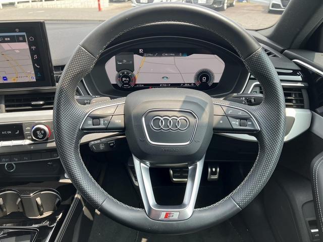 Ａ４ ４０ＴＤＩクワトロ　Ｓライン　ＳラインプラスＰＫＧ　マトリクスＬＥＤ　全周囲カメラ　ワイアレスチャージ　ＡＣＣ　パークアシスト　レーンアシスト　サイドアシスト　スマホ連携　シートヒーター　ドライブセレクト　全周囲カメラ（46枚目）