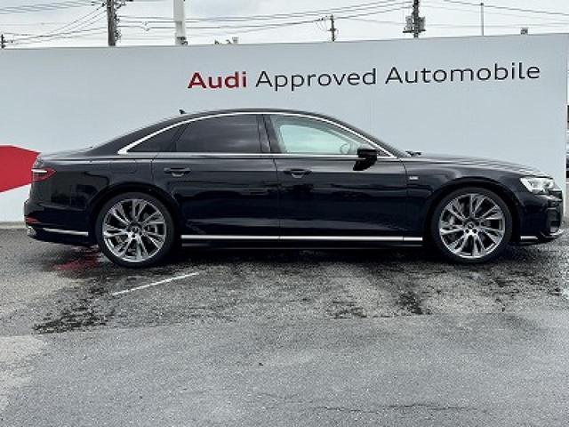Ａ８ ６０ＴＦＳＩ　ｅクワトロ　Ａｕｄｉデザインセレクション　コンフォートＰＫＧ　Ｂ＆Ｏ　ＳラインスタイリングＰＫＧ　リヤシートモニター　パノラマサンルーフ　ＯＰ２１ＡＷ　デジタルマトリクスＬＥＤ　１００Ｖ電源　エアクオリティＰＫＧ（26枚目）