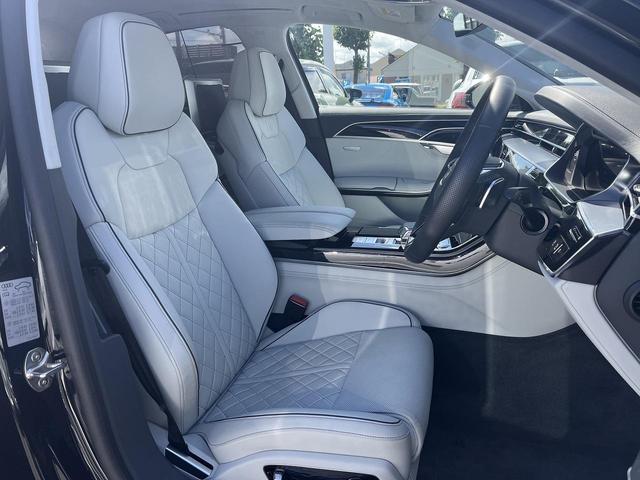 Ａ８ ６０ＴＦＳＩ　ｅクワトロ　Ａｕｄｉデザインセレクション　コンフォートＰＫＧ　Ｂ＆Ｏ　ＳラインスタイリングＰＫＧ　リヤシートモニター　パノラマサンルーフ　ＯＰ２１ＡＷ　デジタルマトリクスＬＥＤ　１００Ｖ電源　エアクオリティＰＫＧ（66枚目）