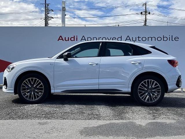 Ｑ３スポーツバック ３５ＴＤＩクワトロ　Ｓライン　コンビニエンス＆アシスタンスＰＫＧ　ブラックスタイリングＰＫＧ　プラスＰＫＧ　前席シートヒーター　ＡＣＣ　サイドアシスト　マルチカラーアンビエントライト　全周囲カメラ　１オーナー（21枚目）
