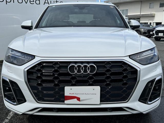 Ｑ５ ４０ＴＤＩクワトロ　Ｓライン　ＳラインプラスＰＫＧ　ドライブセレクト　アンビエントライト　スマホ連携　全周囲カメラ　ＡＣＣ　レーンアシスト　パークアシスト　サイドアシスト　全席シートヒーター　プライバシーガラス　１オーナー（18枚目）