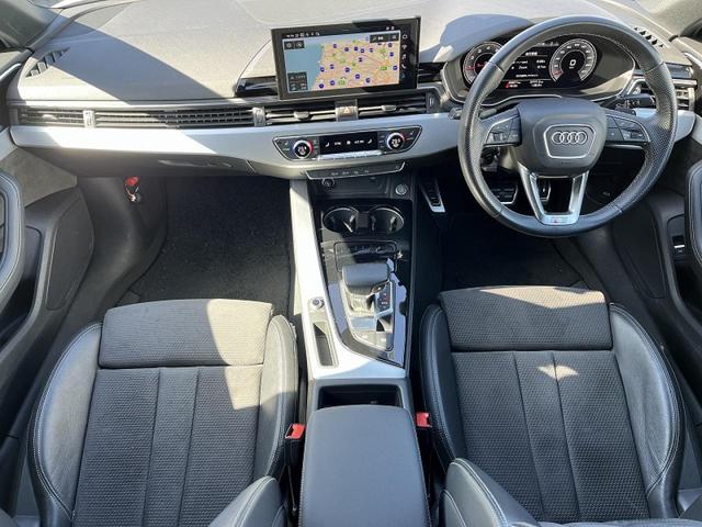 Ａ４ ３５ＴＦＳＩ　Ｓライン　ＳラインプラスＰＫＧ　ＳラインインテリアＰＫＧ　マトリクスＬＥＤヘッドライトＰＫＧ　ＴＶチューナー　マルチカラーアンビエントライト　スマホ連携　ワイヤレスチャージ　全周囲カメラ　パークアシスト（2枚目）