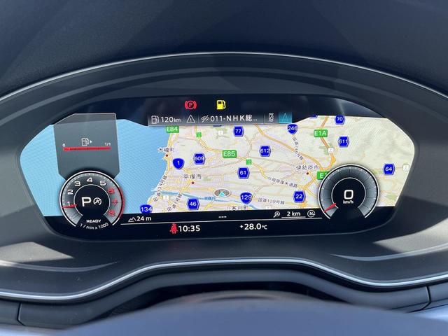Ａ４ ３５ＴＦＳＩ　Ｓライン　ＳラインプラスＰＫＧ　ＳラインインテリアＰＫＧ　マトリクスＬＥＤヘッドライトＰＫＧ　ＴＶチューナー　マルチカラーアンビエントライト　スマホ連携　ワイヤレスチャージ　全周囲カメラ　パークアシスト（3枚目）