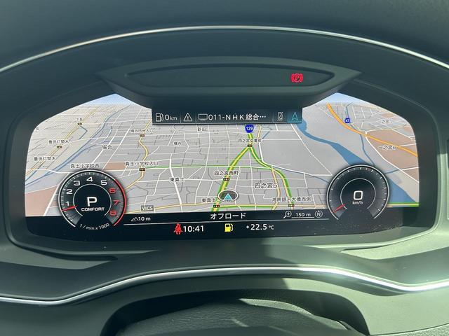 Ａ６アバント ５５ＴＦＳＩクワトロ　Ｓライン　アシスタンスＰＫＧ　全席シートヒーター　ＡＣＣ　レーンアシスト　サイドアシスト　アンビエントライト　スマホ連携　マトリクスＬＥＤ　ドライブセレクト　全周囲カメラ　バルコナレザー（3枚目）