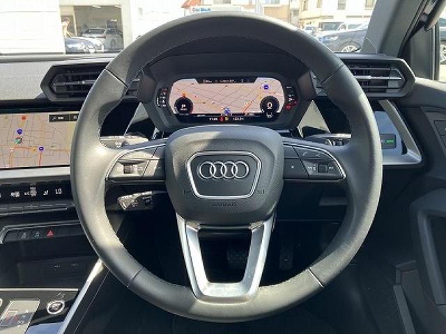 Ａ３ スポーツバック３０ＴＦＳＩアドバンスド　コンビニエンス＆アシスタンスＰＫＧ　ナビゲーションＰＫＧ　スマホ連携　ＡＣＣ　レーンアシスト　前席シートヒーター　ＴＶチューナー　純正１７インチＡＷ　ＥＴＣ　アドバンストキー　１オーナー（27枚目）