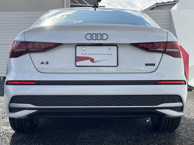 Ａ３セダン ３０ＴＦＳＩアドバンスド　コンビニエンス＆アシスタンスＰＫＧライト　ナビゲーションＰＫＧ　ＡＣＣ　レーンアシスト　サイドアシスト　バックカメラ　前後ソナー　駐車アシスト　電動シート　シートヒーター　スマホ連携　純正１７ＡＷ（21枚目）