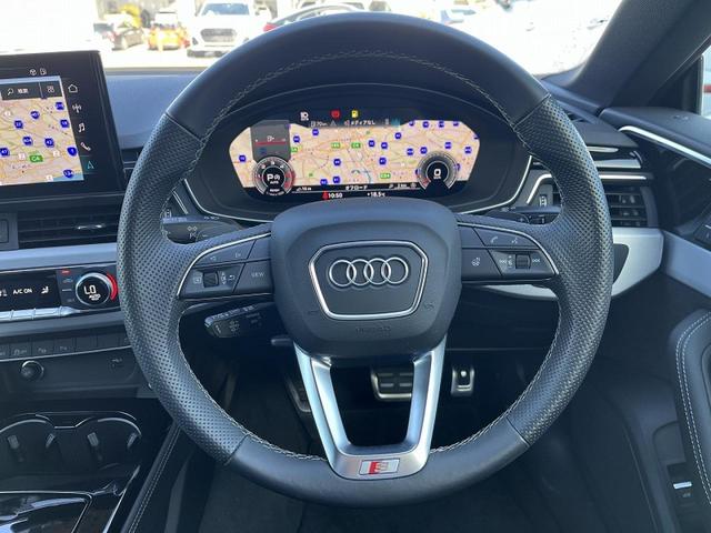 Ａ５スポーツバック ４０ＴＤＩクワトロ　Ｓライン　オプション１９インチＡＷ　コンフォートＰＫＧ　ＡＣＣ　レーンアシスト　サイドアシスト　パークアシスト　全周囲カメラ　ステアリングヒーター　マトリクスＬＥＤ　シートヒーター　スマホ連携（32枚目）