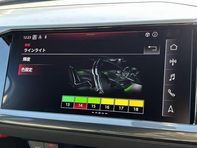 Q4スポーツバック e-トロン 40e-トロン Sライン SラインインテリアプラスPKG マトリクスLEDヘッドライト マルチカラーアンビエントライト パーシャルレザー アンビエントライト ACC レーンアシスト サイドアシスト 全周囲カメラ 純正20インチ(7枚目)