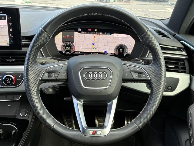 A4 40TDIクワトロ Sライン SラインプラスPKG TVチューナー コンフォートPKG 全周囲カメラ パークアシスト マトリクスLED シートメモリー アンビエントライト スマホ連携 サイドアシスト レーンアシスト 1オーナー(26枚目)