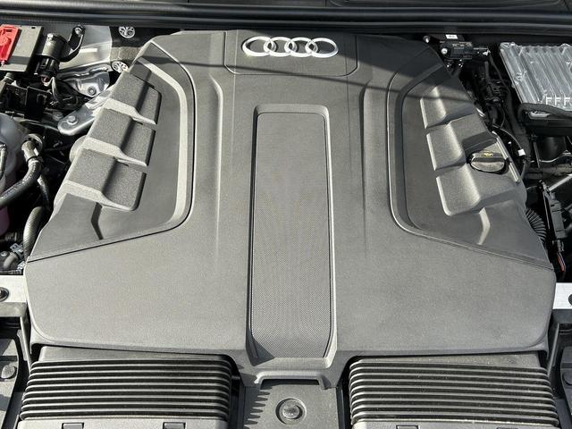 Q7 50TDIクワトロ Sライン レザーシートPKG ブラックスタイリングPKG OP21インチAW デジタルOLEDリアライト オールホイールステアリング シートマッサージ機能 レーザーライトPKG 1オーナー(18枚目)