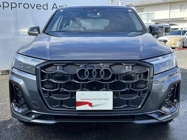 Q7 50TDIクワトロ Sライン レザーシートPKG ブラックスタイリングPKG OP21インチAW デジタルOLEDリアライト オールホイールステアリング シートマッサージ機能 レーザーライトPKG 1オーナー(19枚目)