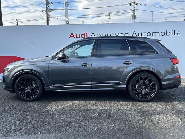 Q7 50TDIクワトロ Sライン レザーシートPKG ブラックスタイリングPKG OP21インチAW デジタルOLEDリアライト オールホイールステアリング シートマッサージ機能 レーザーライトPKG 1オーナー(21枚目)