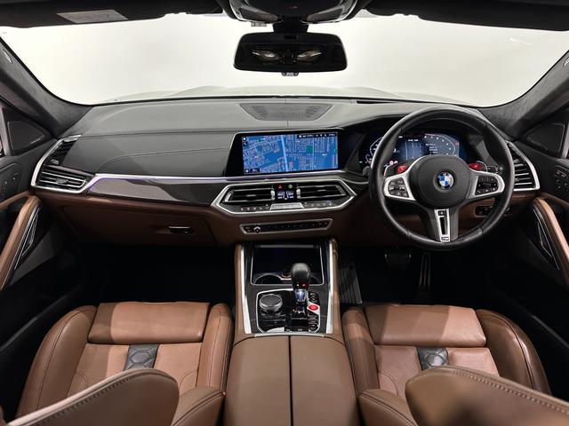 Ｘ６ Ｍ コンペティション　タルマブラウン革Ｆクライメートシートソフトクローズドアドリンク　ホルダー　温度調整レーザーライトパークアシスト＋　Ｈａｒｍａｎ／ＫａｒｄｏｎサウンドインテリアカーボンジェスチャーＣ純正２１／２２ＡＷ（38枚目）