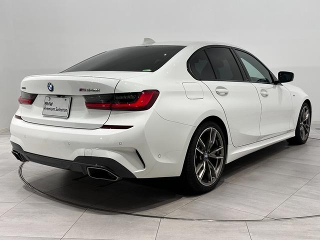３シリーズ Ｍ３４０ｉ　ｘＤｒｉｖｅ　ワンオーナー黒革Ｈａｒｍａｎ／ＫａｒｄｏｎサウンドレーザーライトＦ電動シート／ヒーターコンフォートアクセスオートトランクＨＵＤＴＶアダプティブＭサスＭスポーツブレーキ／デフジェスチャーＣ純正１９ＡＷ（5枚目）