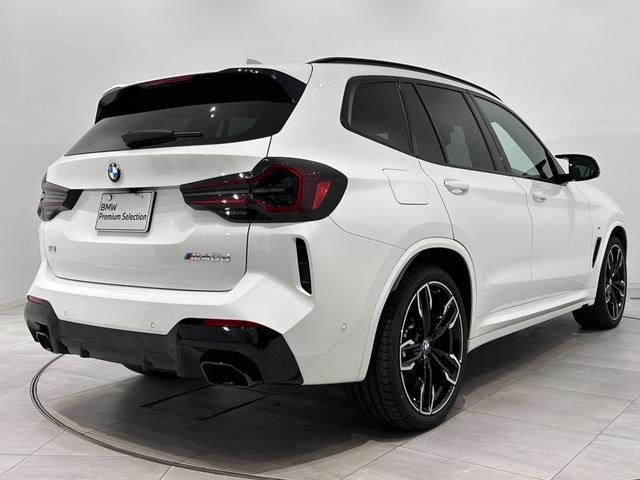 X3 M40d 全国2年保証HarmanKardonサウンドパノラマルーフブラックレザーシートヒーターMスポーツブレーキ/デフアダプティブMサスアダプティブLEDライトDアシストプロパークアシスト+純正21AW雹害車(5枚目)