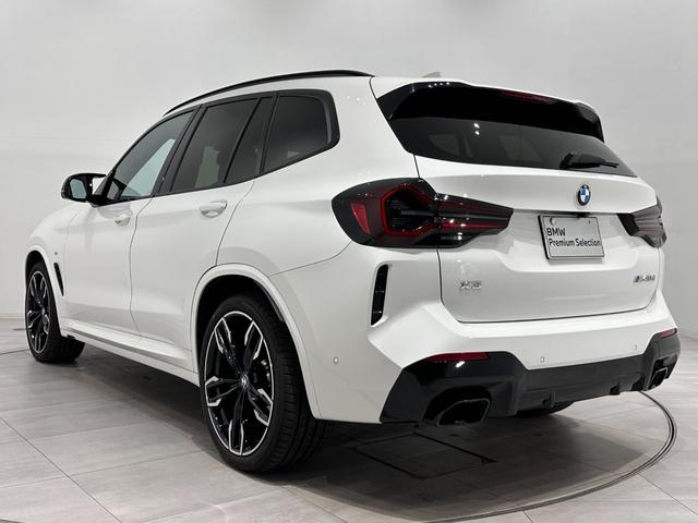 X3 M40d 全国2年保証HarmanKardonサウンドパノラマルーフブラックレザーシートヒーターMスポーツブレーキ/デフアダプティブMサスアダプティブLEDライトDアシストプロパークアシスト+純正21AW雹害車(7枚目)