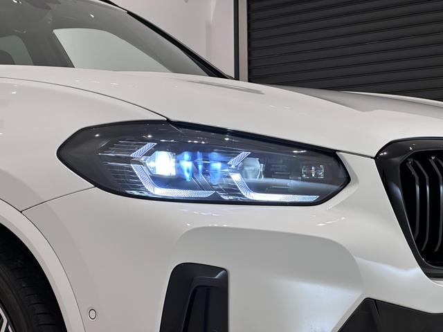 X3 M40d 全国2年保証HarmanKardonサウンドパノラマルーフブラックレザーシートヒーターMスポーツブレーキ/デフアダプティブMサスアダプティブLEDライトDアシストプロパークアシスト+純正21AW雹害車(9枚目)