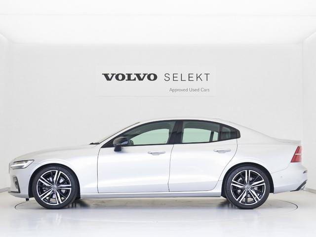 Ｓ６０ Ｂ５　Ｒデザイン　Ｂ５エンジン　専用スポーツサス　クライメートＰＫＧ　ドラレコ　４８Ｖ　１９インチＡＷ　ｈａｒｍａｎ／ｋａｒｄｏｎ　ブライトシルバーＭ　前後シートヒーター　ステアリングヒーター　ワイヤレススマホチャージ（5枚目）