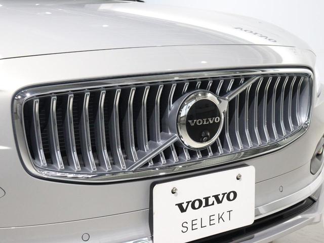 Ｖ９０ アルティメット　Ｂ５　電動パノラマサンルーフ　Ｂ＆Ｗサウンド　エアサス　登録済未使用　Ｇｏｏｇｌｅ　純正３６０°ドラレコ　４８Ｖ　シルバードーンメタリック　１９インチＡＷ　前後シートヒーター　ステアリングホイールヒーター（24枚目）