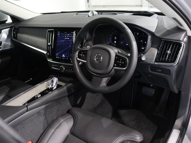 Ｖ９０ アルティメット　Ｂ５　電動パノラマサンルーフ　Ｂ＆Ｗサウンド　エアサス　登録済未使用　Ｇｏｏｇｌｅ　純正３６０°ドラレコ　４８Ｖ　シルバードーンメタリック　１９インチＡＷ　前後シートヒーター　ステアリングホイールヒーター（38枚目）