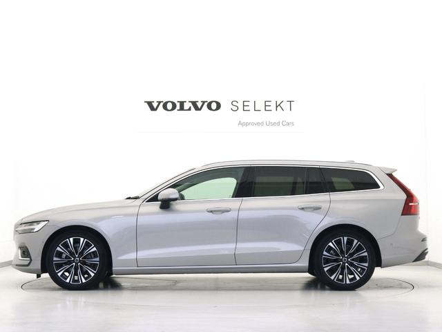 V60 アルティメット B4 Google搭載 ドラレコ 48V harman/kardon シルバードーンメタリック 前後シートヒーター ステアリングヒーター クリスタルシフトノブ ドリフトウッドパネル ワイヤレススマホチャージ(5枚目)