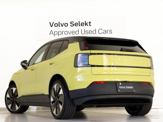 EX30 ウルトラシングルモーター エクステンデッドレンジ 電気自動車 パノラマガラスルーフ Google搭載 前後純正ドラレコ モスイエロー 20インチダイヤモンドカットAW harman/kardon シートヒーター ステアリングホイールヒーター(27枚目)