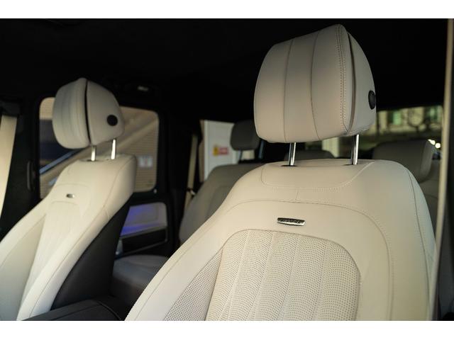 Ｇクラス Ｇ６３　ｍａｎｕｆａｋｔｕｒプログラム＋　正規ディーラー車　ＡＭＧ世田谷スペシャルオーダー　２２インチマイバッハデザインアルミ（純正アルミ有り）　ホワイトエクスクルーシブナッパレザーシート　カーボンインテリア（44枚目）