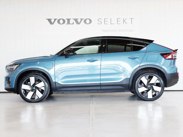 Ｃ４０リチャージ リチャージ　ツイン　２０２２年モデル　ＢＥＶ　パノラマルーフ　純正前後ドラレコ　スウェードシート　ｈａｒｍａｎ／ｋａｒｄｏｎ　Ｇｏｏｇｌｅナビ　３６０°ビューカメラ　パワーシート　シートヒーター　ステアリングヒーター（2枚目）