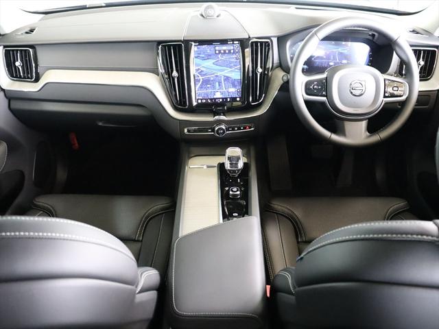 XC60 ウルトラ B5 AWD ダークエディション 2025年モデル MHEV パノラマルーフ Bowers&Wilkins ナッパレザー クリスタルシフトノブ Googleナビ 360°ビューカメラ パワーシート シートヒーター ステアリングヒーター(5枚目)